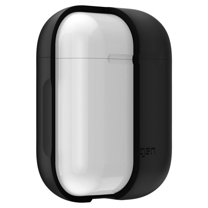SPIGEN AirPods Case silikonový kryt pro Apple AirPods 1/2, černý