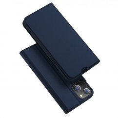 DUX DUCIS SkinPro kryt typu kniha pro iPhone 14, tmavě modrý