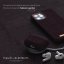 NJORD Eldur Kryt z lososí kůže pro iPhone 12 Mini, lilkově červený