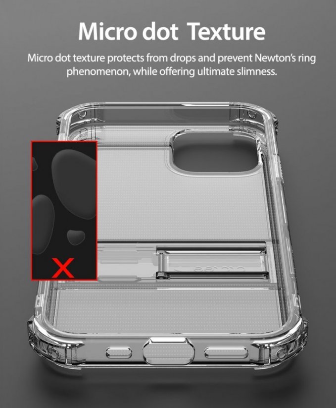 ARAREE Mach Stand Ultra odolný kryt se stojánkem pro iPhone 12 Mini, čirý