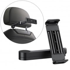 BASEUS SULR-A01 Lazy Bracket držák telefonu/tabletu na opěrku sedadla automobilu, černý