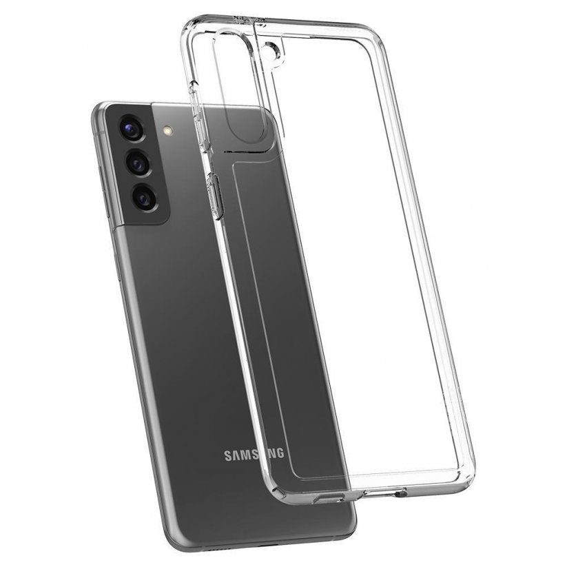SPIGEN Ultra Hybrid Odolný kryt pro Samsung Galaxy S21, transparentní