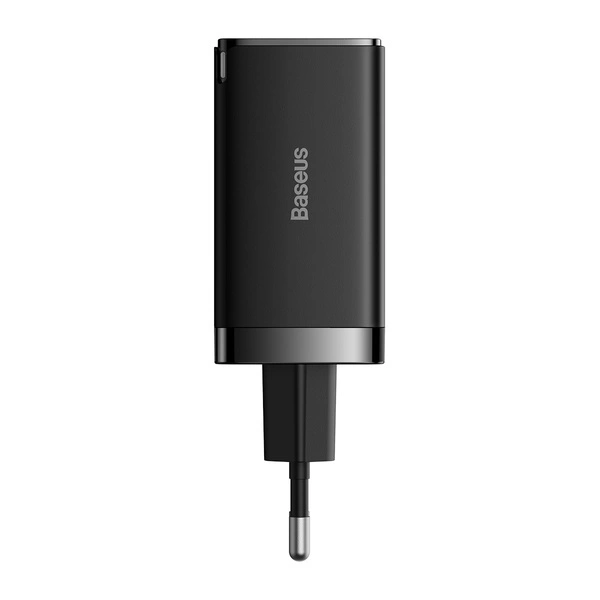 GaN 2xUSB C 1xUSB 65W Baseus GaN5 Pro rychlá nabíječka + USB C - USB C 100W kabel - černý