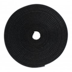 BASEUS ACMGT-F01 Rainbow Circle Velcro Straps - páska na suchý zip pro organizaci kabelů, 3m, černá