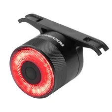 Zadní cyklistické světlo Rockbros Q3 s inteligentním systémem zastavení - černé