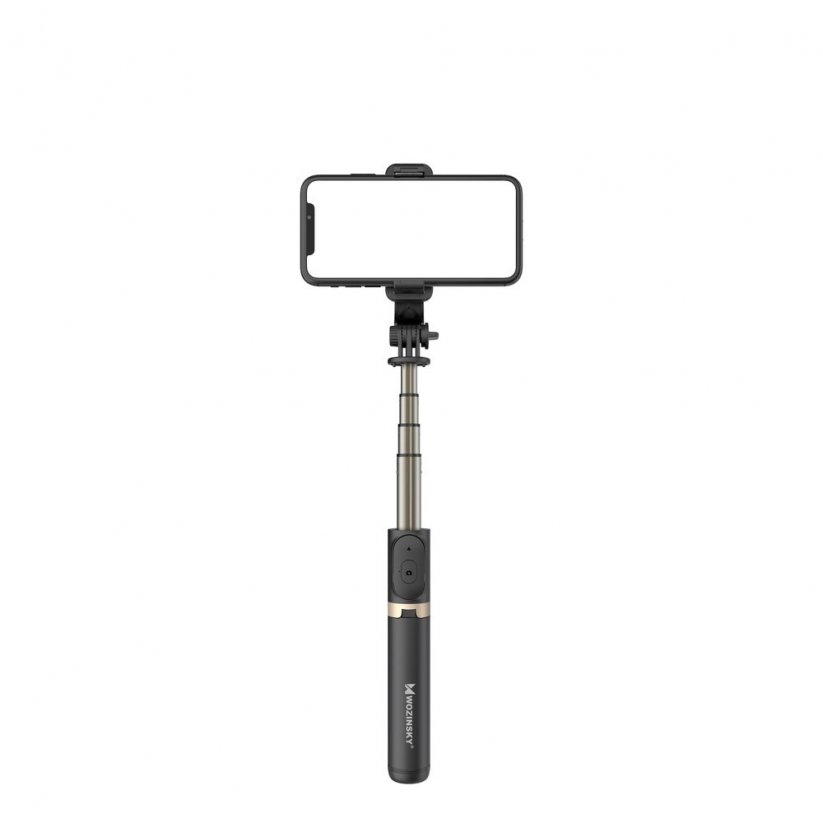WOZINSKY WSSTK-01-BK Selfie teleskopická tyč 74cm se stativem (tripod) a Bluetooth, černá
