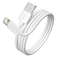 AG PREMIUM HD4 Kabel USB/Lightning pro Apple zařízení, délka 1m, bílý