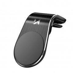 WOZINSKY WCH-02 Magnetický držák na mobilní telefon do mřížky ventilace automobilu, černý