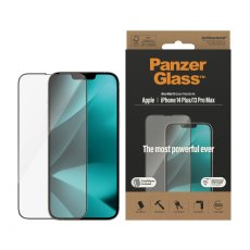 PANZERGLASS Ochranné sklo 2.5D FULL-COVER 0.4mm pro iPhone 13 Pro Max/14 Plus, montážní rámeček