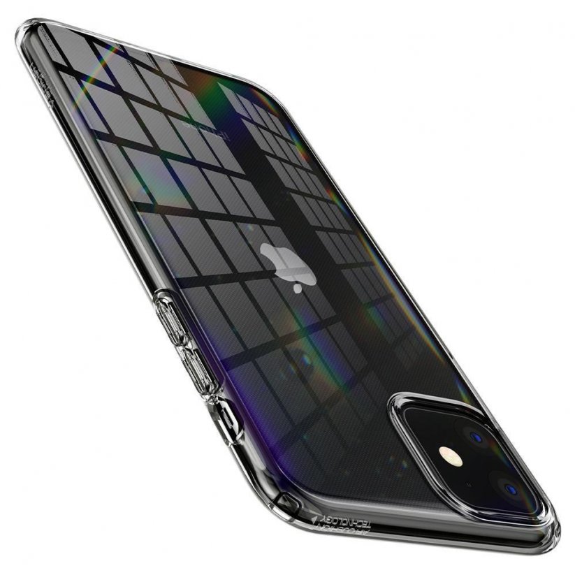 SPIGEN Liquid Crystal Tenký kryt pro iPhone 11, čirý