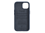 NJORD Vatn MagSafe Kryt z lososí kůže pro iPhone 13 Mini, tmavě modrý