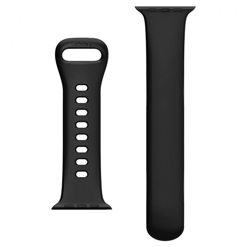 SPIGEN Air Fit Band silikonový řemínek pro Apple Watch 38/40/41mm, černý