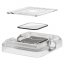 SPIGEN Proflex EZ Fit Ochranné sklo 3D FULL-COVER 0.16mm pro Apple Watch 7/8 45mm, montážní rámeček, 2 ks