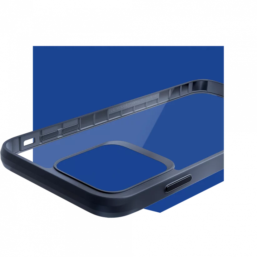 3MK Satin Armor Case+ Ultra odolný hybridní kryt pro iPhone XS Max, černá/čirá