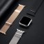 DUX DUCIS Strap Milanese Magnetický kovový řemínek pro Apple Watch 42/44/45/49mm, stříbrný