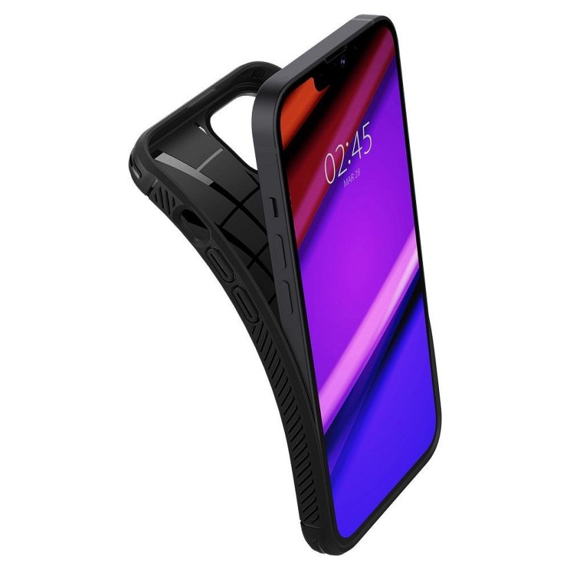 SPIGEN Rugged Armor Odolný kryt pro iPhone 13, černý