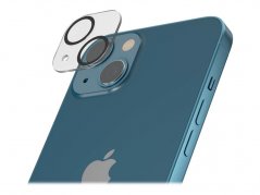 PANZERGLASS Ochranné sklo zadní kamery 2.5D FULL-COVER 0.4mm pro iPhone 13/13 Mini, čiré
