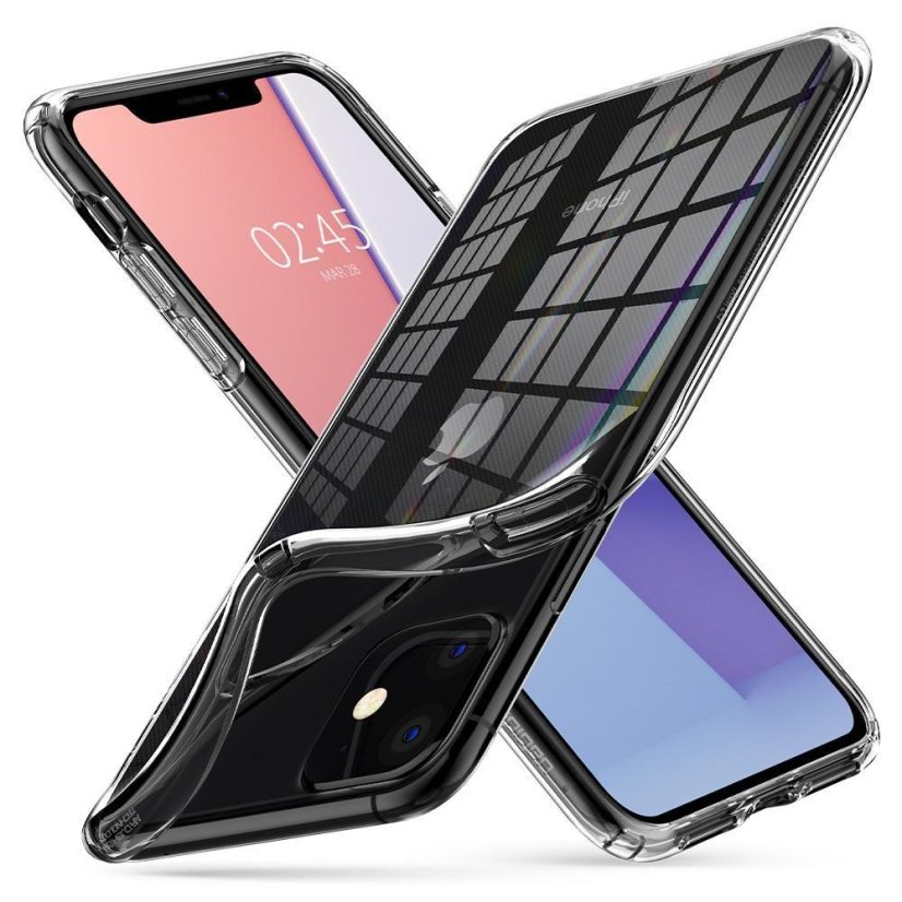 SPIGEN Liquid Crystal Tenký kryt pro iPhone 11, čirý