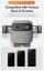 BASEUS SUYL-FK01 Cube Gravity držák telefonu do mřížky automobilu, se smajlíky, černý