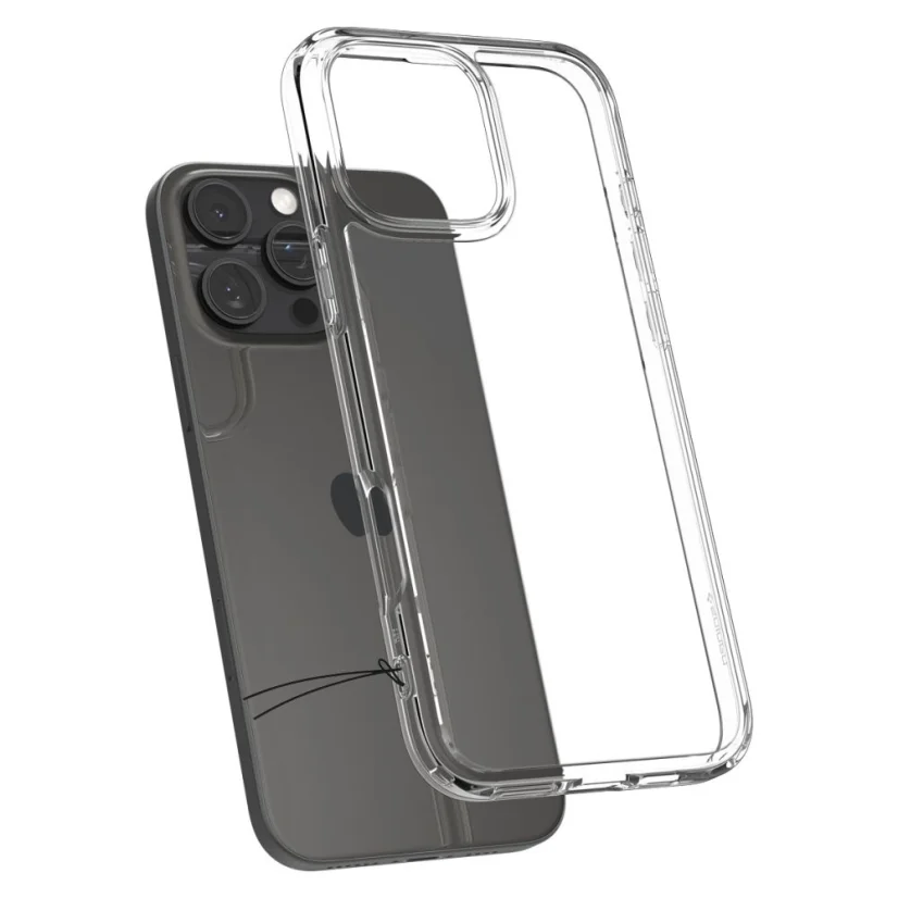 Pouzdro Spigen Ultra Hybrid pro iPhone 16 Pro - čiré