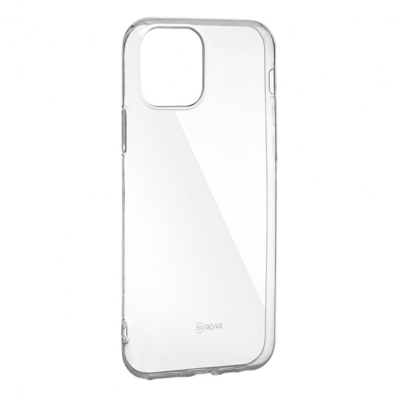 ROAR Jelly Case Transparent silikonový kryt pro iPhone 12 Pro Max, čirý
