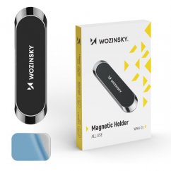WOZINSKY WMH-01 Magnetický samolepící držák telefonu na palubní desku, černý