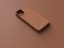 NJORD Genuine Leather Odolný kryt z pravé kůže pro iPhone 14 Plus, světle hnědý