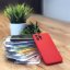 WOZINSKY Color Case Silikonový odolný a pružný kryt pro iPhone 12 Mini, červený