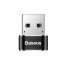 BASEUS CAAOTG-01 Redukce OTG USB-A na USB-C až 5A, hliníková, černá