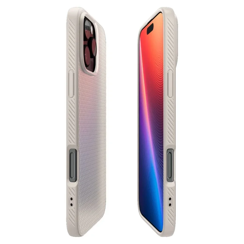 Pouzdro Spigen Liquid Air pro iPhone 16 Pro Max - titanové