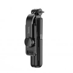 HOCO K17 Selfie teleskopická 25-75cm tyč se stativem a Bluetooth ovladačem, černá