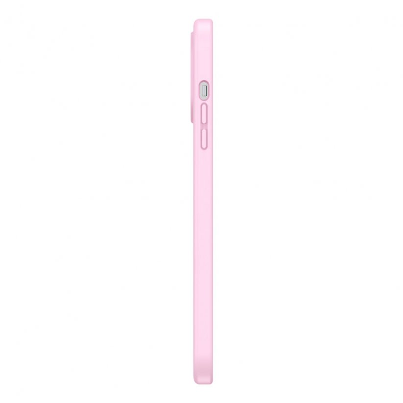 BASEUS ARYT001004 Liquid Gel Case Prémiový silikonový kryt pro iPhone 13 Pro, růžový