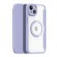 DUX DUCIS Skin X Pro Flipový MagSafe kryt pro iPhone 15, fialový