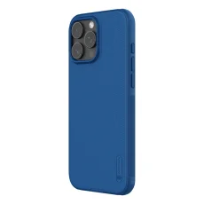 Magnetické pouzdro Nillkin Super Frosted Shield Pro pro iPhone 16 Pro - modré