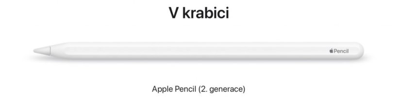 APPLE Pencil 2.generace, bílý