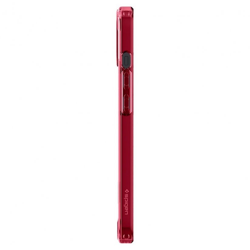 SPIGEN Ultra Hybrid odolný kryt pro iPhone 13 Mini, červená/čirá
