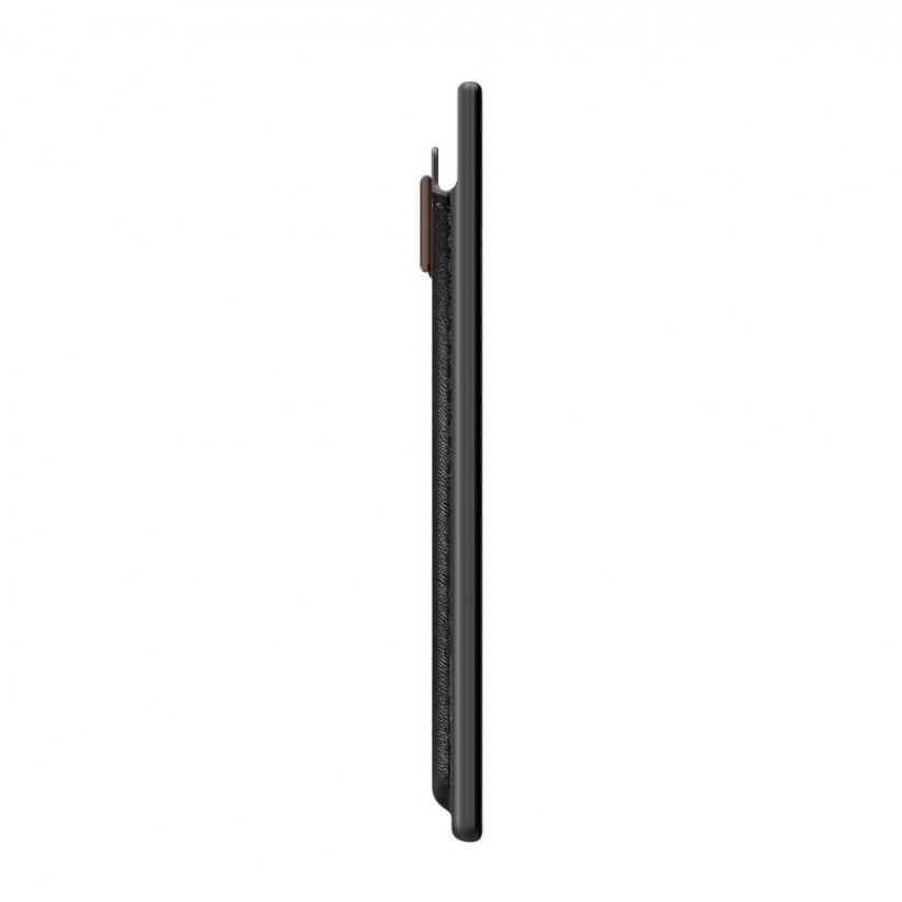 DUX DUCIS Kožená MagSafe mini peněženka s RFID blokací, černá