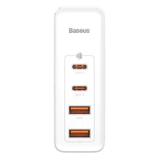 Rychlonabíječka Baseus GaN2 Pro 100W USB / USB Type C Quick Charge 4+ Power Delivery bílá (CCGAN2P-L02)