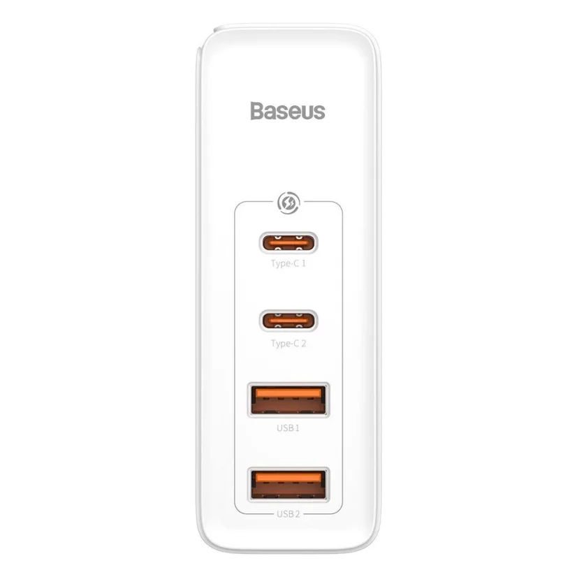 Rychlonabíječka Baseus GaN2 Pro 100W USB / USB Type C Quick Charge 4+ Power Delivery bílá (CCGAN2P-L02)