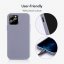 ESR Cloud prémiový silikonový kryt pro iPhone 12 Pro Max, fialovo-šedý