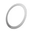 BASEUS PCCH000012 Halo Magnetický univerzální kroužek pro MagSafe, 2ks, stříbrný