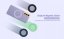 NILLKIN SnapLink Samolepicí magnetický (MagSafe kompatibilní) kroužek pro jakýkoli telefon, světle zelený