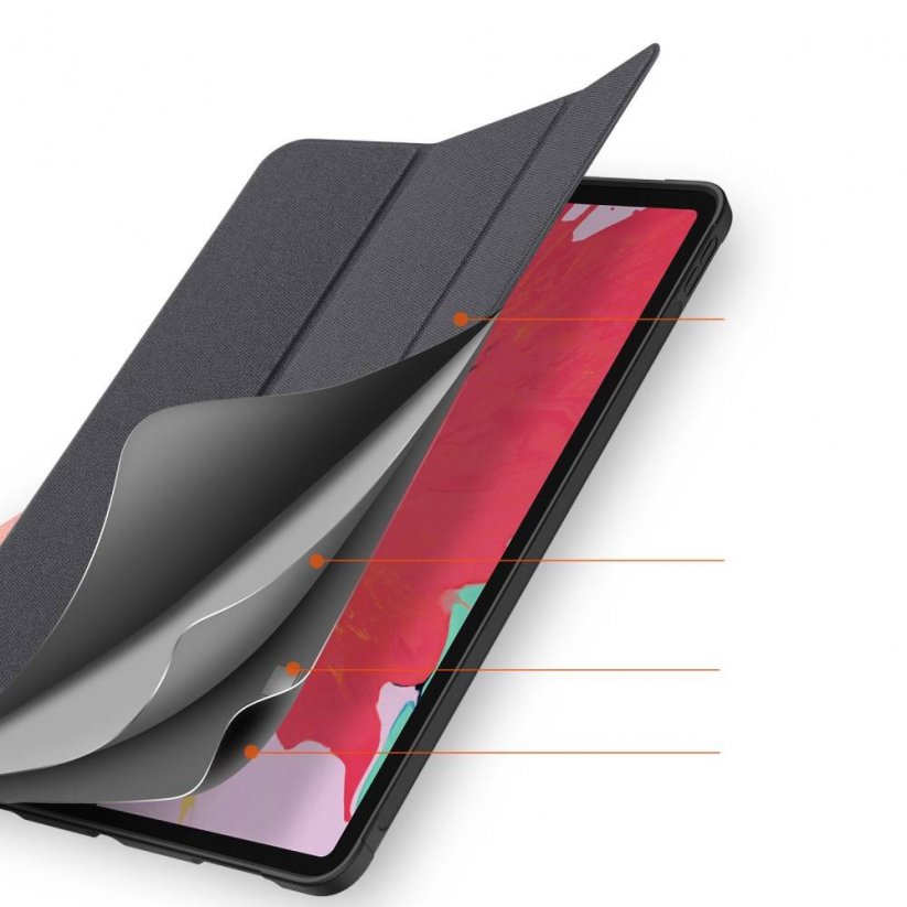 DUX DUCIS Domo Super odolný obal pro iPad Pro 11" (2018/20/21) a Pencil , černý