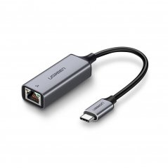 UGREEN CM199 Adaptér USB-C na RJ45 Gigabit Ethernet, hliníkový, Space Grey