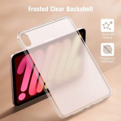 AG PREMIUM Frosted Clear Ultra Slim zadní kryt pro iPad Mini 8,3" (6. gen.), matně čirý
