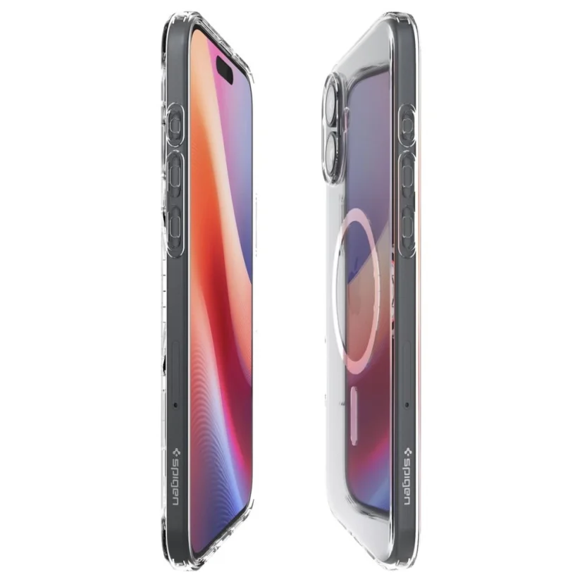 Pouzdro Spigen Liquid Crystal Magsafe pro iPhone 16 Plus - čiré