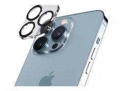 PANZERGLASS Ochranné sklo zadní kamery 2.5D FULL-COVER 0.4mm pro iPhone 13 Pro/13 Pro Max, čiré