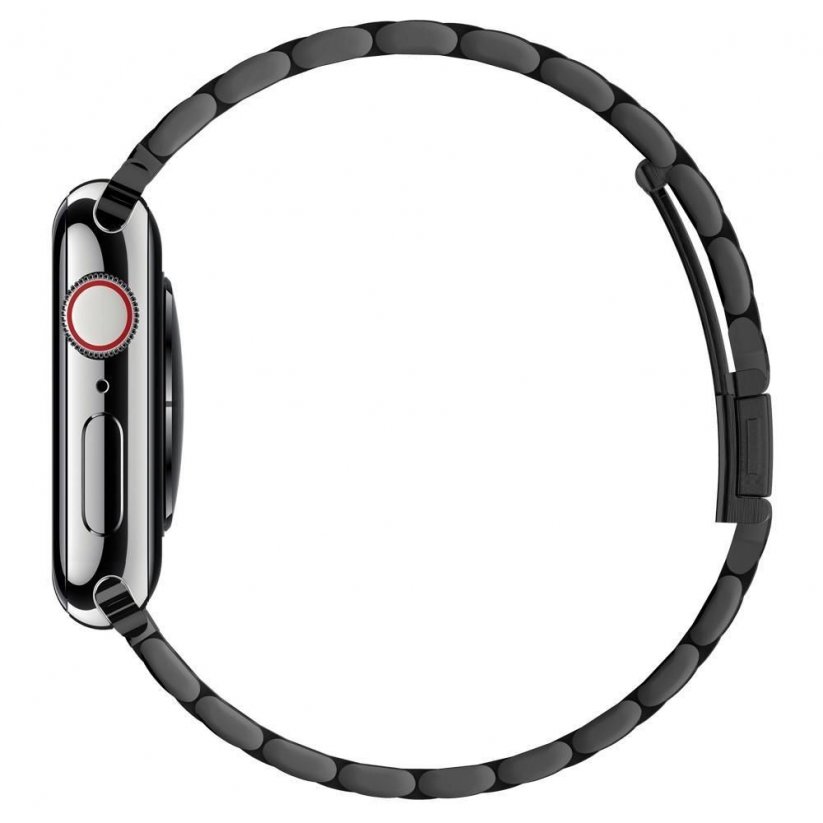 SPIGEN Modern Fit Band kovový řemínek pro Apple Watch 42/44/45/49mm, černý