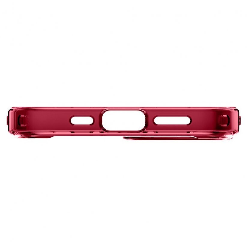 SPIGEN Ultra Hybrid odolný kryt pro iPhone 13 Mini, červená/čirá