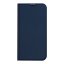 DUX DUCIS SkinPro kryt typu kniha pro iPhone 14 Pro, tmavě modrý